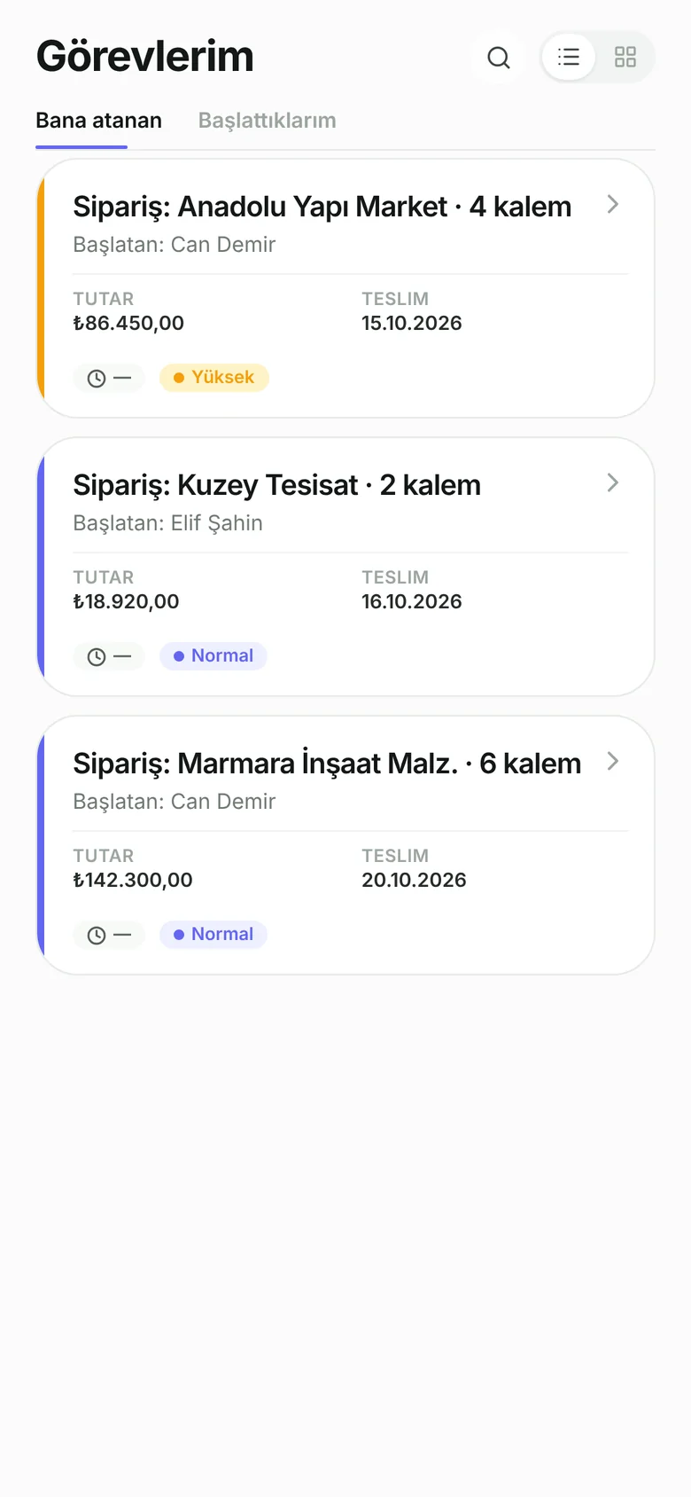 Flow mobil uygulaması